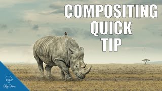 COMPOSITING QUICK TIP Colour  Photoshop 62 [upl. by Saylor]