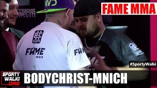 Fame MMA 3 Spięcie Bodychrist vs Mnich Terminator [upl. by Nayve]