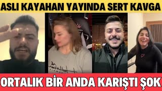 SANA DEĞER ASLI KAYAHAN CANLI YAYINDA BİRBİRİNE GİRDİ HERŞEY HAKANIN ASLIYA SENİ SEVİYORUM DEDİ ŞOK [upl. by Ailsa]