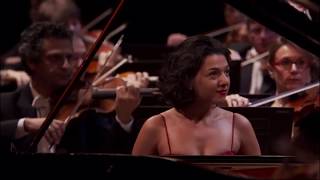 Khatia Buniatishvili  Grieg  Piano Concerto in A minor  Sokhiev [upl. by Aoniak34]