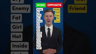 Word opposite wordopposites english learnenglish learnenglishonline [upl. by Resa]