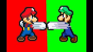 SSF2 Mod Battle Decent Mario V3 Vs Luigi [upl. by Anigar]