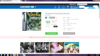 how to download pokemon emerald in pc [upl. by Lecram]