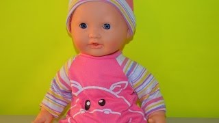 My Cute Talking Baby Doll Baby Doll That looks Real How to dress up and play with baby dolls [upl. by Selhorst]