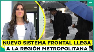 Lluvias llegan a la zona central de Chile Así se desarrolla el nuevo sistema frontal en el país [upl. by Yeleak]