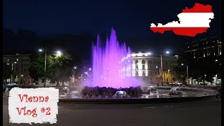 Vienna Vlog 2  Labyrinth amp Fountain on Schwarzenbergplatz [upl. by Zelde]