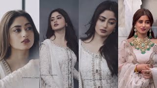 Pakistani actor sajal Ali new looksajalali designerwear [upl. by Acinoed]