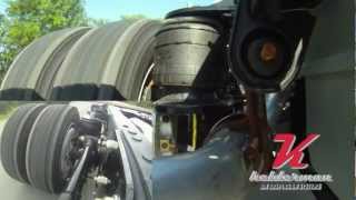 2008 Ford F450 cab amp chassis 4link rear Kelderman Air Suspension [upl. by Encratia753]