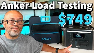 Anker Solix F1500 Portable Power Station  Large Load Testing [upl. by Nosyrb]