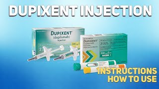 Dupixent injection dupilumab how to use How and when to take it Who cant take dupilumab [upl. by Joscelin]