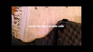 Tutorial Come cucire collo in pelliccia [upl. by Lorens]