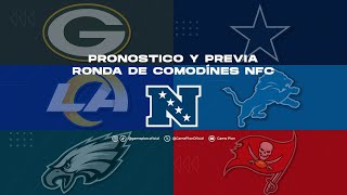 Pronostico Y Previa Ronda de Comodines NFC Postemporada NFL 2024 [upl. by Ijar]