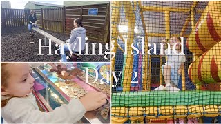 HAYLING ISLAND VLOG DAY 2  Swimming arcades amp softplay fun [upl. by Zobkiw685]