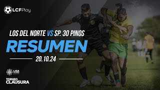 Resumen Los del Norte vs SP 30 Pinos  201024 [upl. by Rimahs]