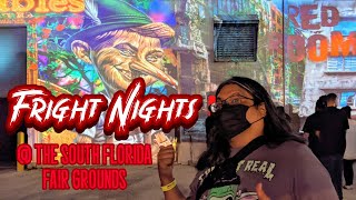 Fright Nights Haunted Houses at the South Florida Fair Grounds [upl. by Aser]