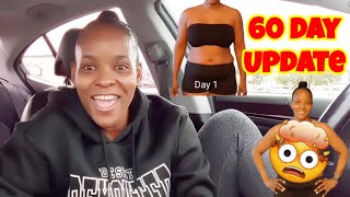 Week End Check In  60 Day Weight Loss Results  Before amp After Pics [upl. by Etnovahs]