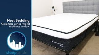 Nest Alexander Signature Hybrid Mattress Review [upl. by Yraunaj]