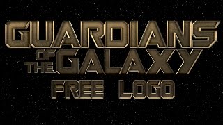 Guardians Of The Galaxy  Free INTRO LOGO Template for AECC  Download Link Mediafire [upl. by Ttergram]