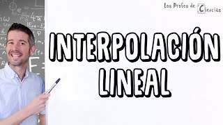 Interpolación Lineal [upl. by Hendrik]