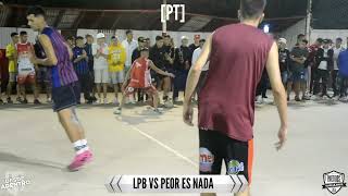 PARTIDO PICANTE 💥 PEOR ES NADA VS LPB [upl. by Hoes]