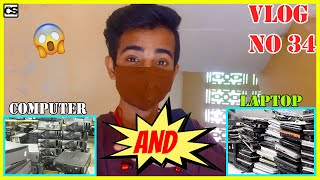 THE LARGEST COMPUTER amp LAPTOP SCRAP MARKET SECOND HAND COMPUTER amp LAPTOP SAKINAKA VLOG NO 34 [upl. by Venable]