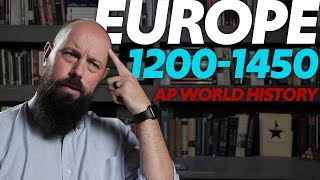 Developments in EUROPE 12001450 AP World History Review Unit 1 Topic 6 [upl. by Chinua835]