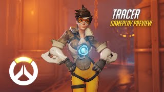 Tracer Gameplay Preview  Overwatch  1080p HD 60 FPS [upl. by Reis]