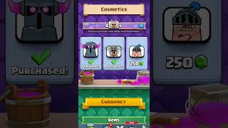 Shopping Spree with Gems 💎🔥 Unlocking the Best Clash Royale Emotes 🛒🎉 [upl. by Yhtuv28]