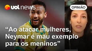 Neymar é artilheiro da misoginia em discussão com Luana Piovani diz Cris Fibe [upl. by Lorette69]