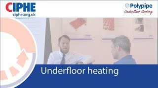 CIPHE techtalk live Polypipe Underfloor heating [upl. by Adiaros]