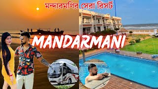 MANDARMANI TOUR 2024😍 1 Night 2 Days  Bombay Beach Resort  Kolkata to Digha Express Line Bus [upl. by Keeryt669]