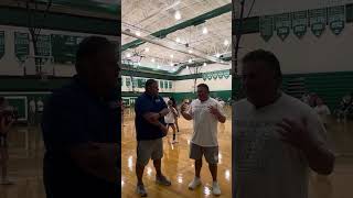 Head Coach Jon Buchanan talks about the girls basketball camp at Fairland [upl. by Sumahs802]