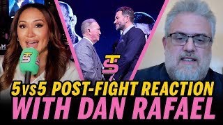 “THE END OF WILDER” 5vs5 post fight reaction ft Dan Rafael and Seb Parkinson [upl. by Barra286]