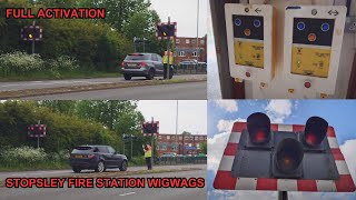 RARE Stopsley Fire Station Wigwags FULL ACTIVATION SEQUENCE [upl. by Essa158]