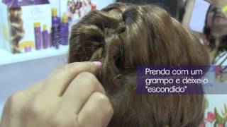 Tutorial Penteado Moicano com Tranças [upl. by Wong]