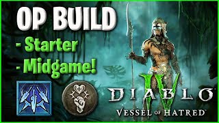 OP Spiritborn Starter amp Midgame Build Diablo 4 Character Guide [upl. by Abijah]