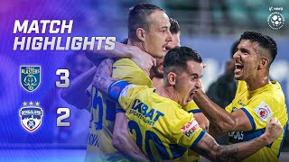 Highlights  Kerala Blasters FC 32 Bengaluru FC  MW 10 Hero ISL 202223 [upl. by Brest]