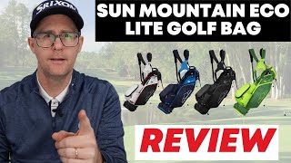 Sun Mountain ECO Lite Golf Stand Bag  Quick Review [upl. by Shelburne782]