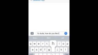 iOS 10 has allnew keyboard sound [upl. by Nave]