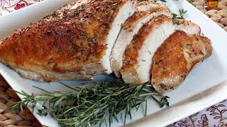 Roast Turkey Breast  Recipe for Boneless Turkey Breast Roast [upl. by Akima]