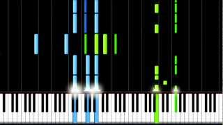 HOW TO PLAY quotDiamondsquot In The Sky  Rihanna  HARD Piano Tutorial Synthesia [upl. by Demitria]