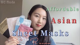 Affordable Asian Sheet Mask Review [upl. by Garner]