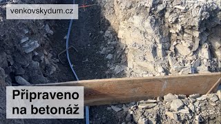 20 Připraveno na betonáž uzemnění rozvaděče [upl. by Eeramit160]