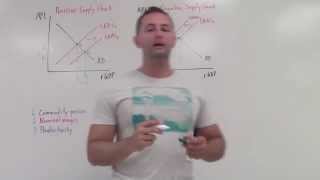 38 Supply Shocks ASAD Model AP Macro [upl. by Surdna]