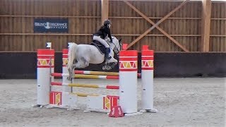 ■ 25032018  Championnat départemental Poney  LiverdyenBrie  As Poney 1 D  CSO  Clara Maitre [upl. by Enyr]