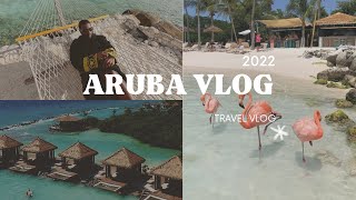 ARUBA 2022 VLOG  UTV TOUR RENAISSANCE HOTEL FLAMINGO BEACH DINING AND MORE [upl. by Scotney]