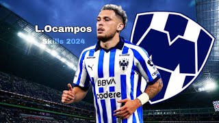 Así Juega Lucas Ocampos • Nuevo Refuerzo de Monterrey • Skills 2024 [upl. by Eisenberg437]