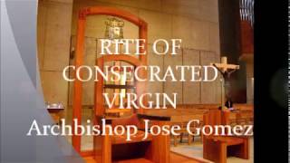 The Rite of Consecrated Virgin of Cristina H Garcia 2016 [upl. by Ibrik577]