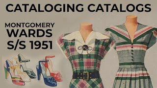 Summery 1950s Fashions  CATALOGING CATALOGS MW51 [upl. by Noivaz]