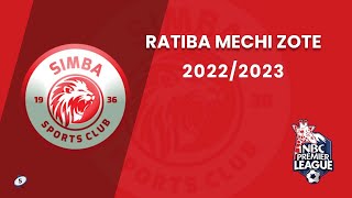 RATIBA YA SIMBA 20222023 NBCPL  Mechi zote [upl. by Mehetabel942]